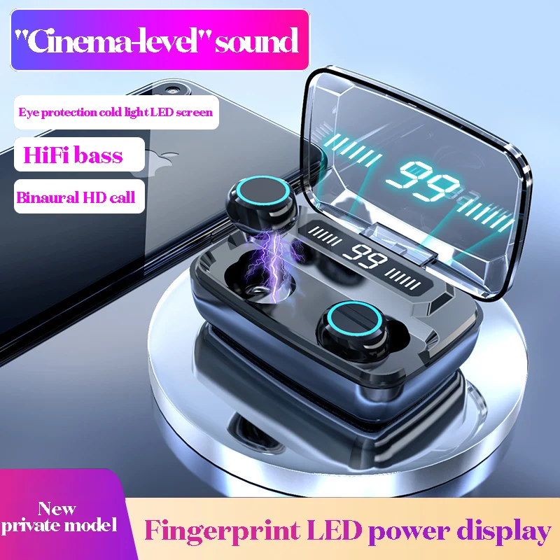 TWS-наушники LIGE с поддержкой Bluetooth 5 0 и микрофоном | Электроника