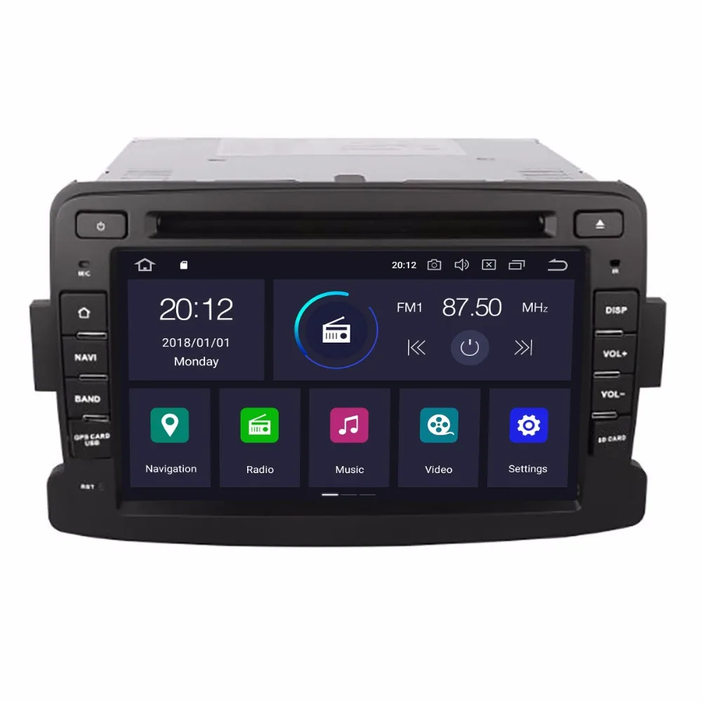 PX6 4+ 64G Android 9,0 автомобильный стерео dvd-плеер gps ГЛОНАСС навигация для Renault Duster 2010- видео мультимедиа радио головное устройство