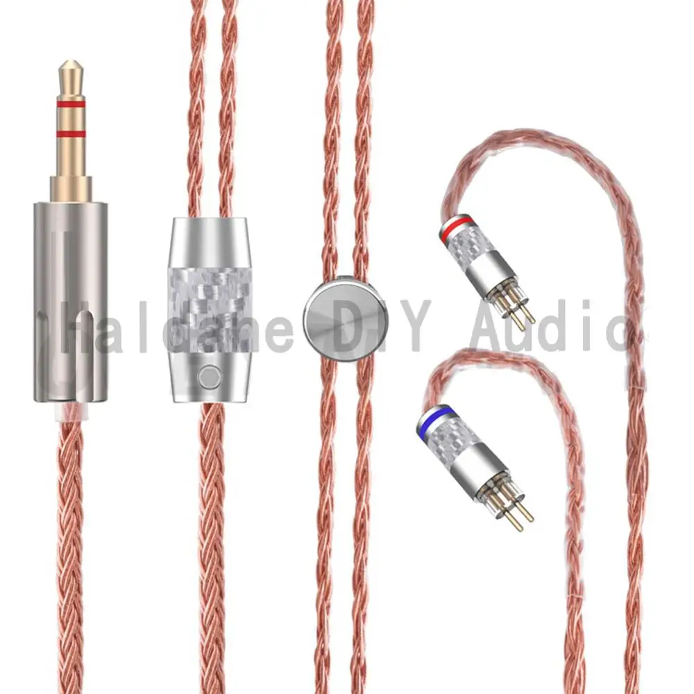 Thouliess 16Cores Pure Copper Upgrade Headphone Cable MMCX 2Pin For ZSX TFZ W4r UM3x 1964 Heir 10 A IEM8 0 IEM10 0 se535 215 846