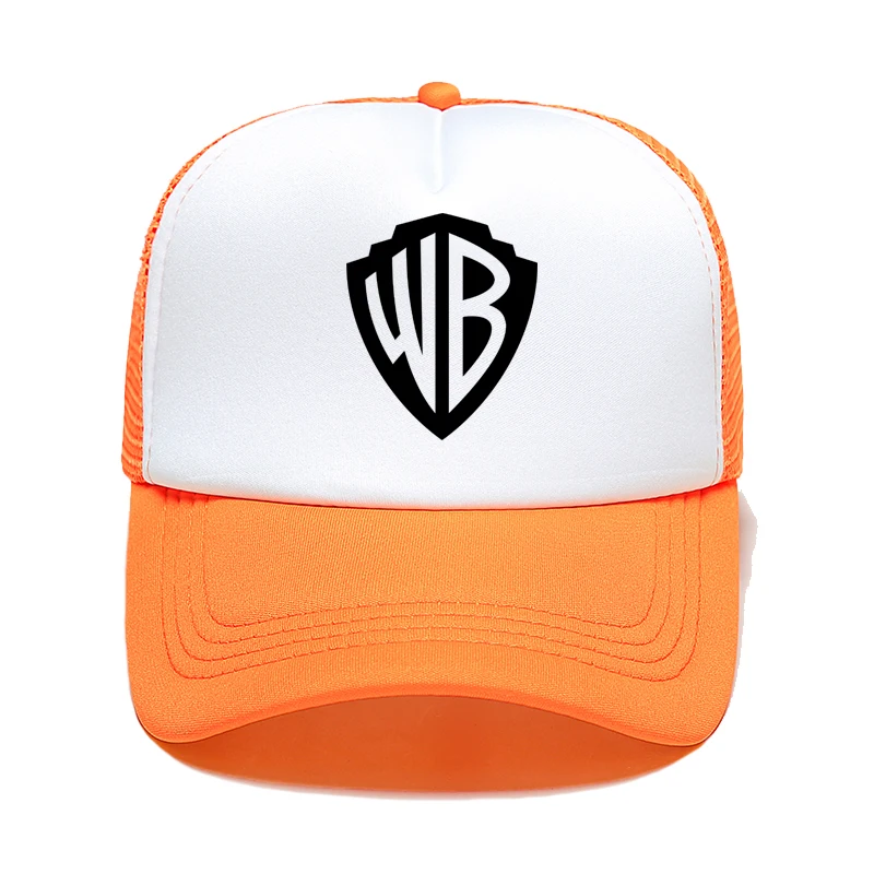 Мужская Женская Классическая бейсболка с принтом Warner Bros, бейсболка, кепка для папы, Спортивная Кепка из воздухопроницаемой сетки