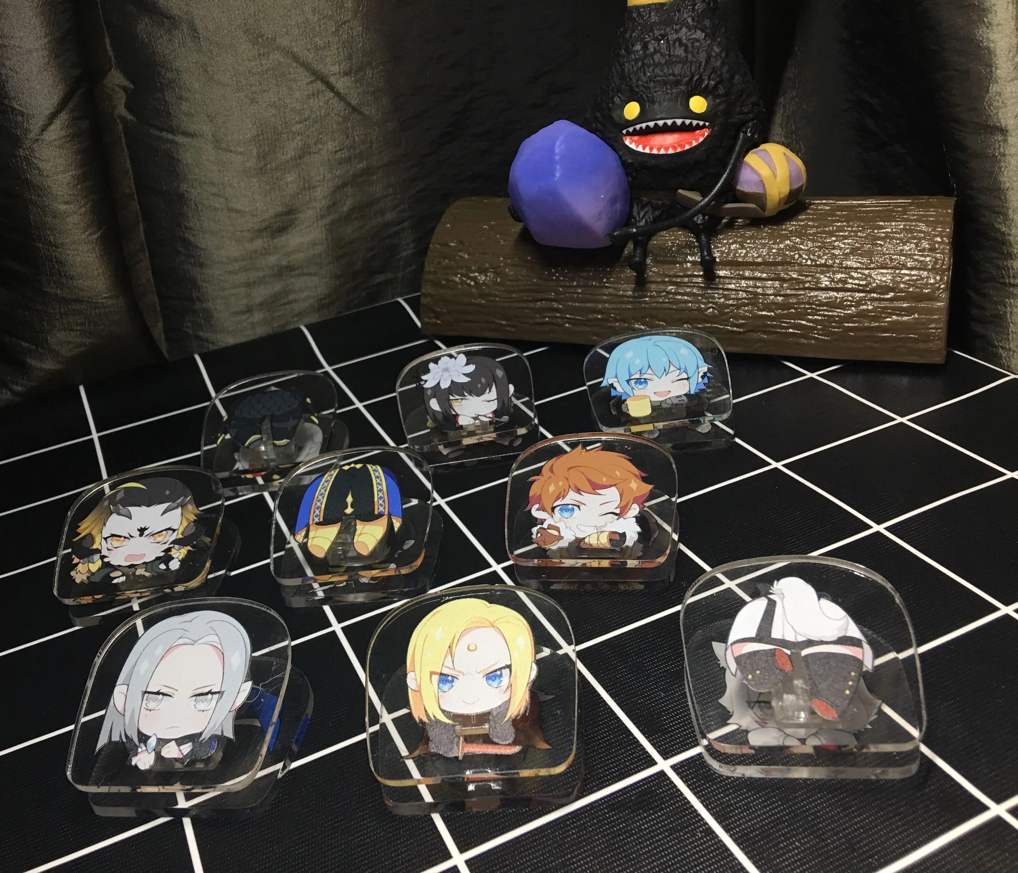 Finall Fantasy XIV FF14 Emmerich Estinien Greystone акриловая папка файл клип милый прекрасный модный подарок Креативный