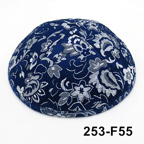 При покупке более 5 партий(50 шт.) будет Скидка 10% на парчу 19 см kippot Kipa шапки Skullies beanie Kippah еврейская Yarmullka
