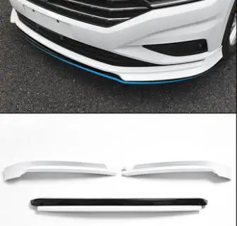 Для Volkswagen J ETTA обвес спойлер- для J ETTA ABS задний спойлер передний бампер диффузор защитные бамперы - Цвет: Черный