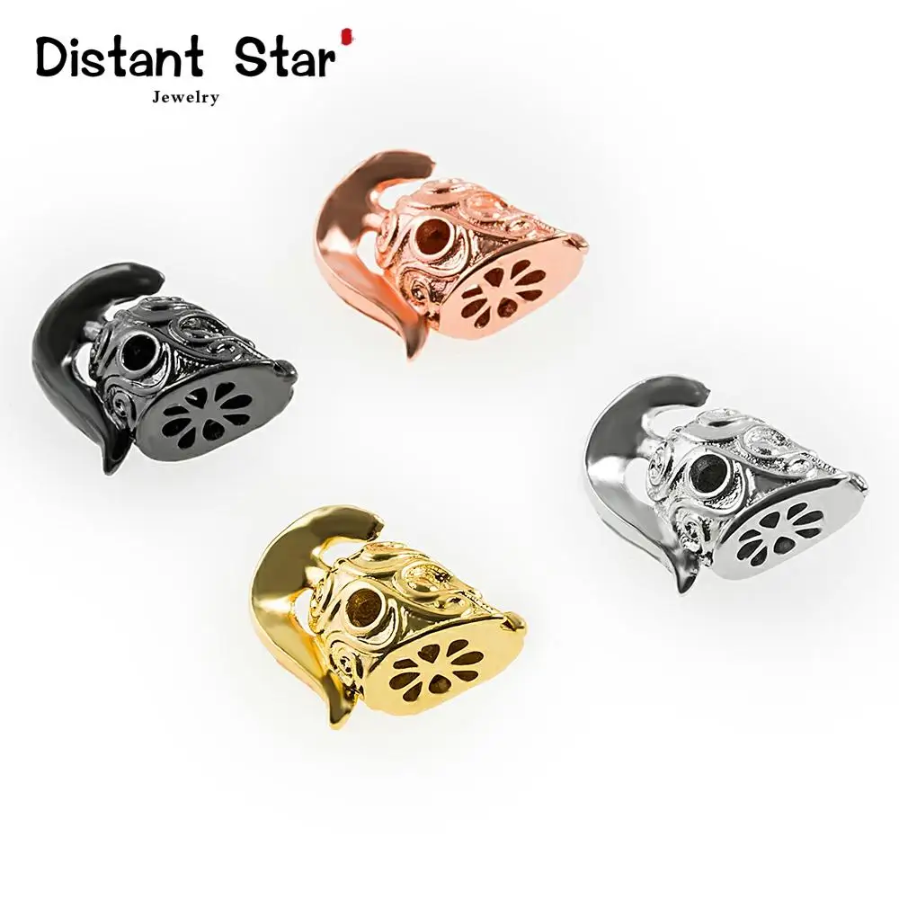 Мужские латунные бусины для шлема воин 16 х7 мм|Бусины| |