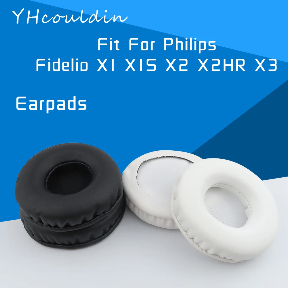 

YHcouldin Earpads For Philips Fidelio X2 X2HR X1 X1S X3 Headphone Accessaries Replacement Leather