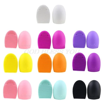

Cosmetic Brushes Mini Cleaner New Portable Silicone Makeup Brush Cleaning Tools