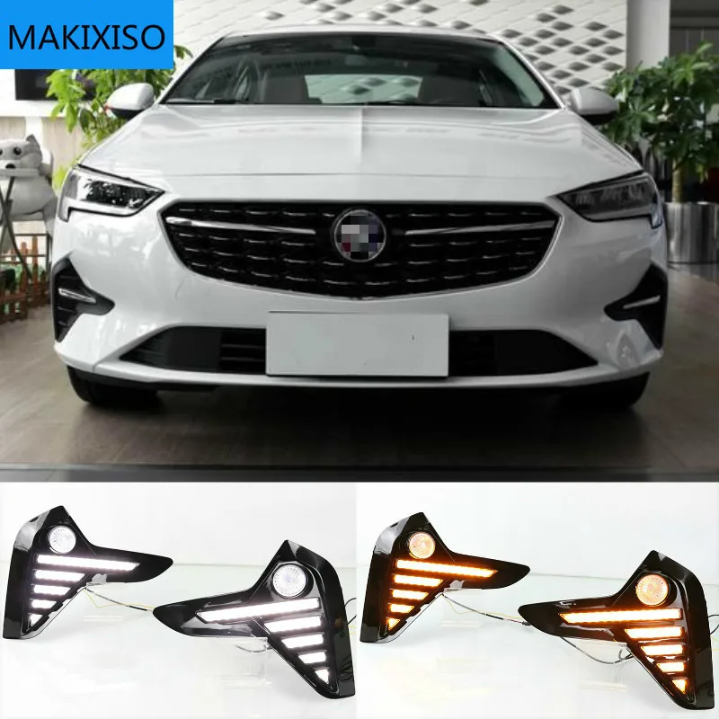 

LED Daytime Running Lights For Buick Regal Opel Insignia 2020 Fog lamp ABS 12V DRL