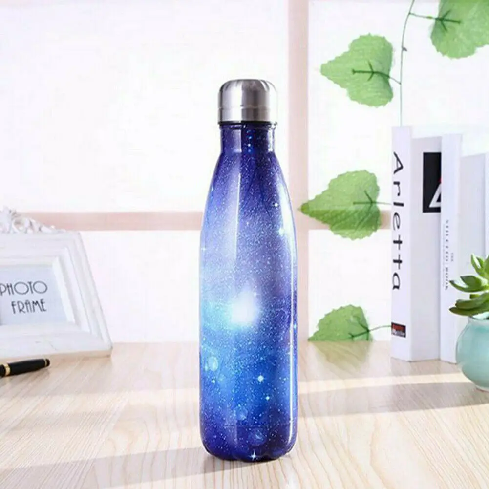 500ml Double-wall BPA Free Insulated Vacuum Flask Stainless Steel Water Bottle Thermos for Sport Water Bottles Coffee Travel Mug - Цвет: Style4