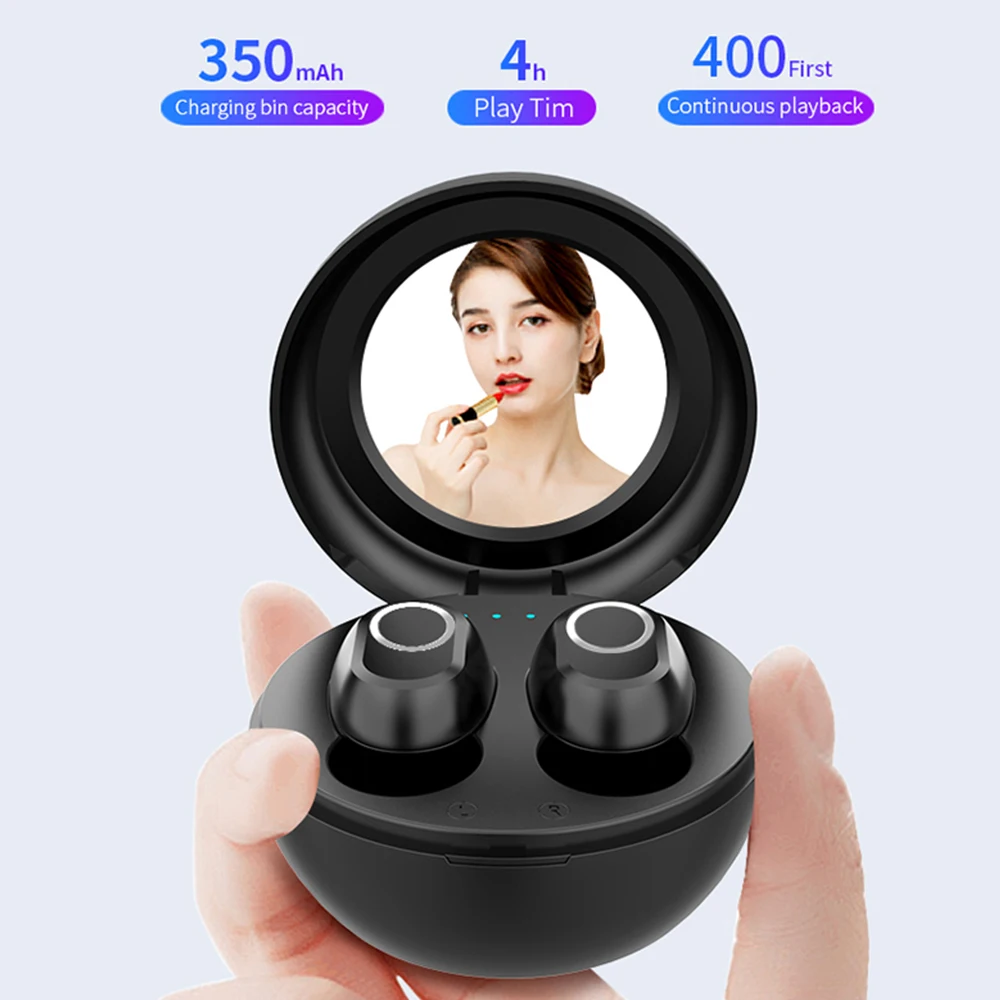 LB-10 bluetooth-гарнитура с длительным временем ожидания, беспроводной наушник, bluetooth-наушники, спортивные наушники, наушники-вкладыши с зарядным отсеком, гарнитура