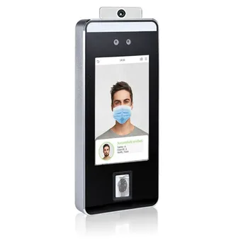 

Linux Visible Light Face Palm Fingerprint Recognition Attendance, temperature and masked face recognition access control system