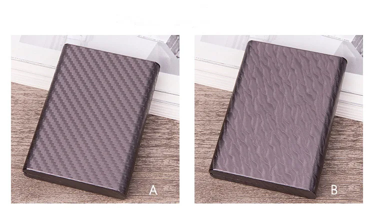Men's Credit Card Holder High Quality ID Cardholder Protect Women Fashion Rfid Wallet Business Card Case Travel Aluminum Wallet