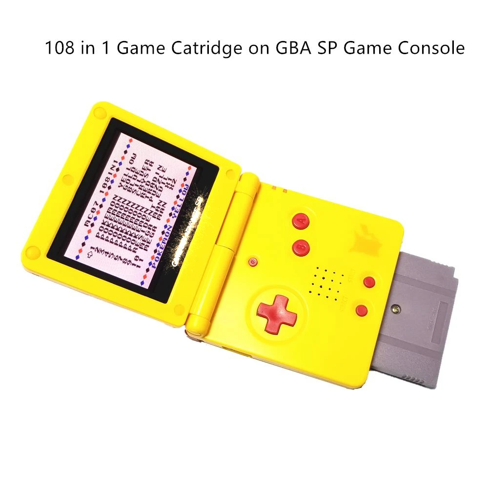 Бесплатная доставка игровой картридж 61/108 в 1 карта для игр бит Nintendo GBC серии gb