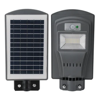 

BORUiT 30W Durable IPX6 Waterproof LED Solar Lamp Motion Sensor Outdoor Wall Light Garden Street Pathway Floodlight
