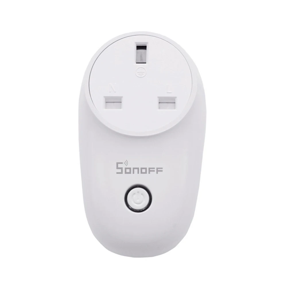 Sonoff S26 Wifi умная розетка для Alexa Google Android iOS домашняя Автоматизация переключатель синхронизации с беспроводным пультом дистанционного управления