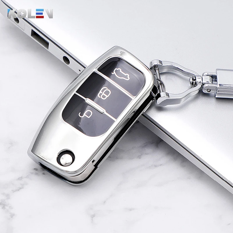 Custodia-morbida-per-chiave-a-distanza-per-Auto-in-TPU-per-Ford-Fiesta-Focus-2-3.jpg Custodia morbida per chiave a distanza per Auto in TPU per Ford Fiesta Focus 2 3 Ecosport KUGA Escape Mondeo B-MAX C-MAX 3 pulsanti accessori Auto - Custodia morbida per chiave a distanza per Auto in TPU per Ford Fiesta Focus 2 3