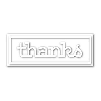 

AliliArts Metal Cutting Dies thanks diy Scrapbooking Photo Album Decorative Embossing PaperCard Crafts Die 2020