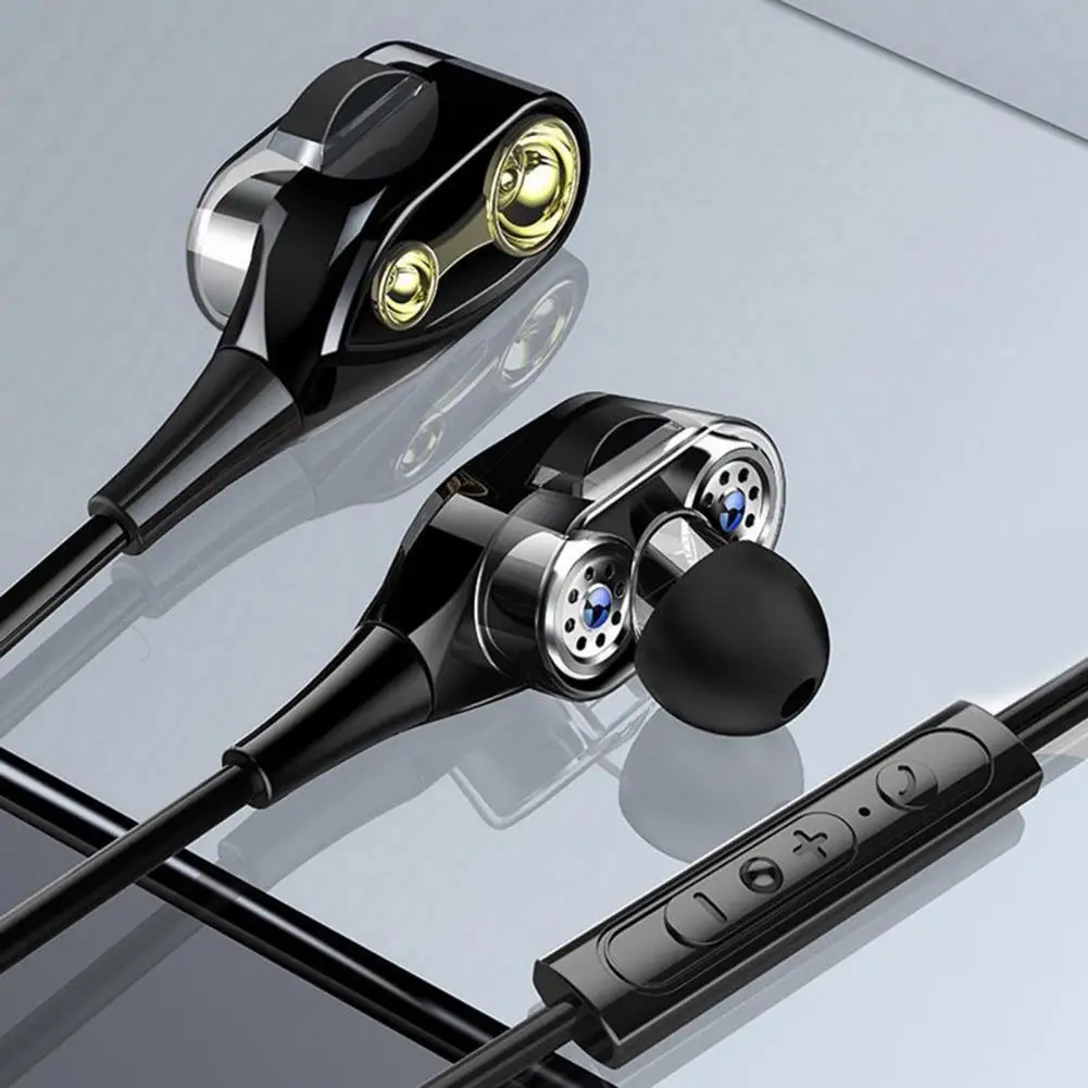 3.5mm Mobile Phone And Computer Universal Headset With Microphone Dynamic Stereo Headset With HiFi