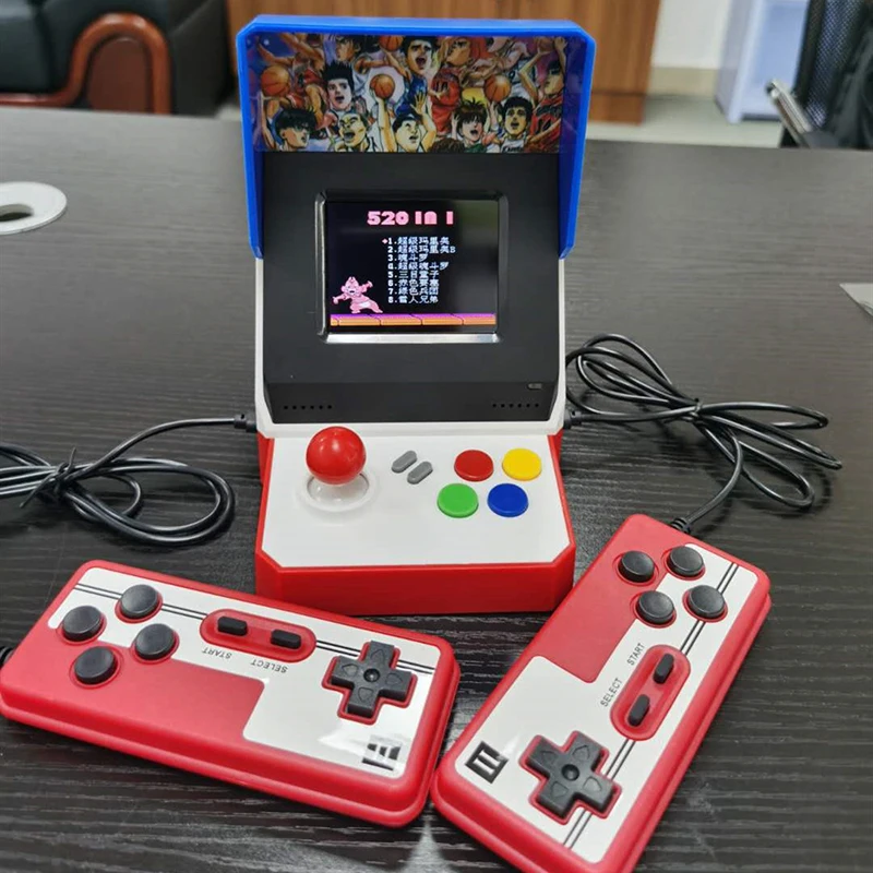 Классическая портативная игровая консоль X6machine с TFT-экраном ретро со встроенными
