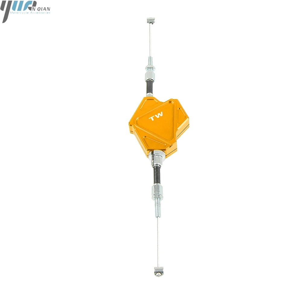Для Yamaha TW125 TW 125 TW-125 TW200 TW 200 TW-200 TW225 TW 225 TW-225 Мотоцикл с ЧПУ трюк рычаг сцепления простая кабельная система