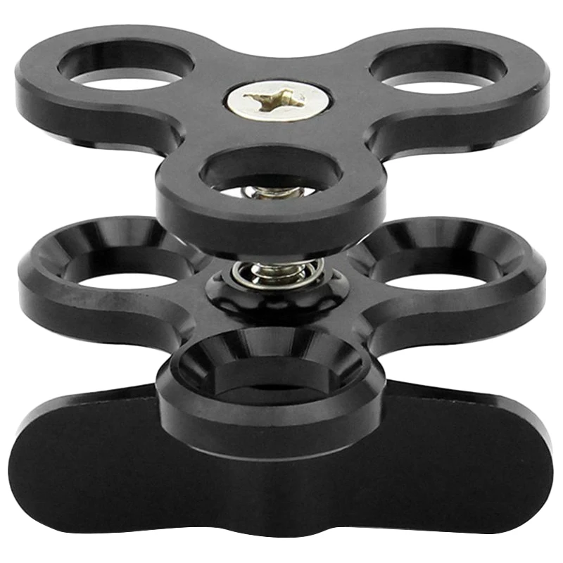 1 Set 1/4 Inch Screw Ball Mount Adapter for GOPRO HERO5 HERO4 Session HERO with 1 Set Ball Joint Arms 3 Section Ball Joint Clamp