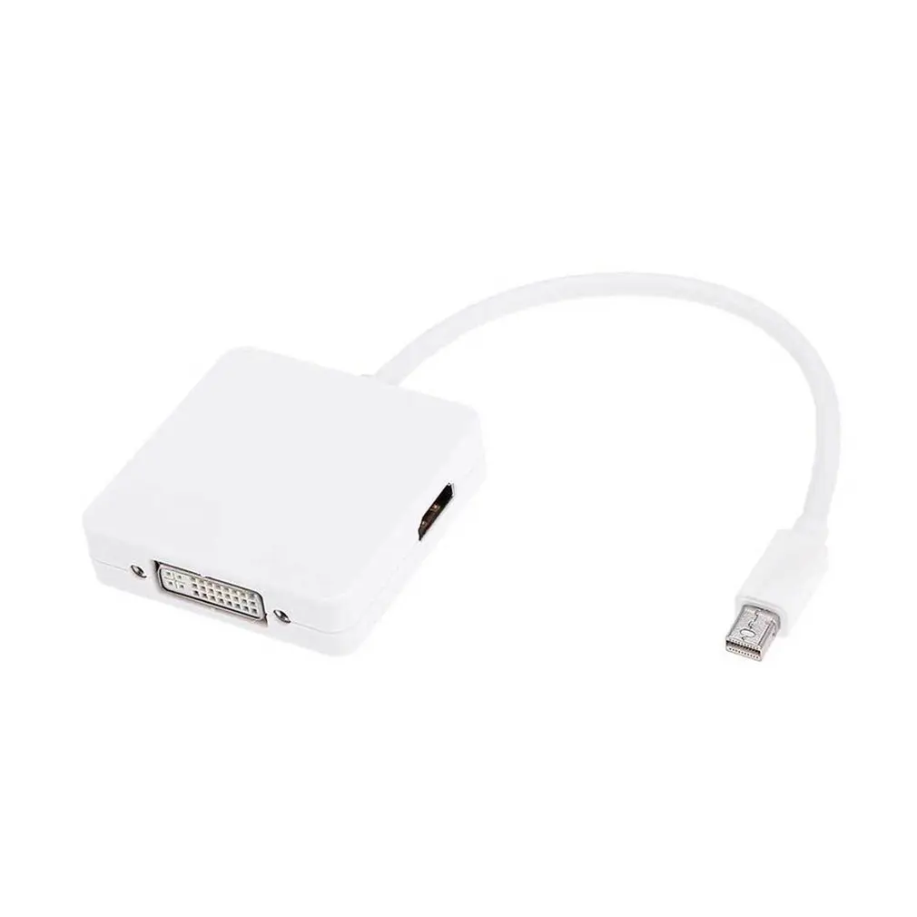 Адаптер Mini DisplayPort на DVI 1920x1200 1080p Адаптер для монитора адаптер Mini DisplayPort адаптер Mini DP на DVI
