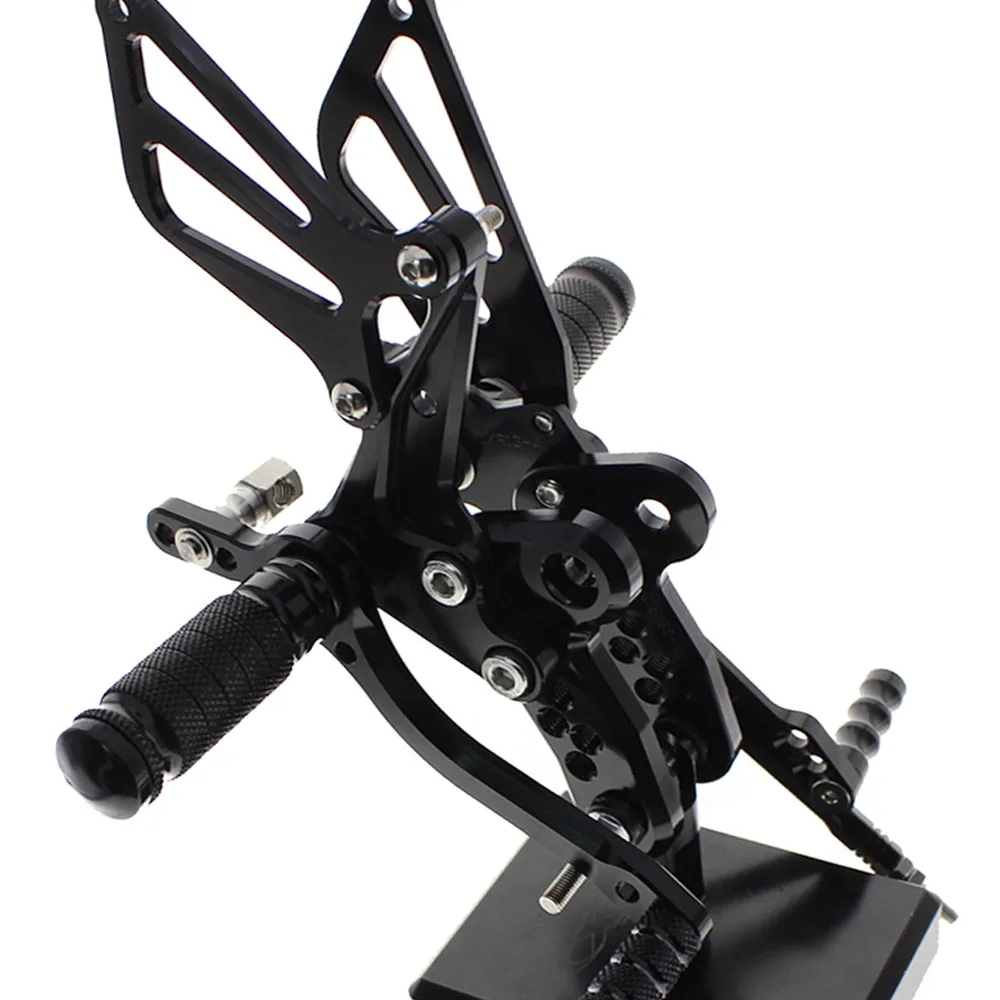 Для Suzuki HAYABUSA 1999- 2000 2001 2002 2003 мотоцикл подножки Алюминий Rearset сзади набор подножек подставки для ног