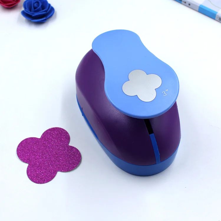 Circle Round Hole Punch DIY Kids Handmade Paper Scrapbooking Cutter Maker  L8F4 