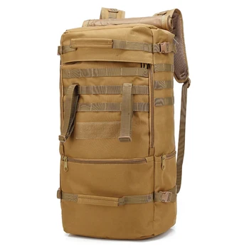 

Waterproof 60L Tactical Camouflage sprots backpack men travel outdoor Military male Mountaineering Hiking Climbing Camping bags
