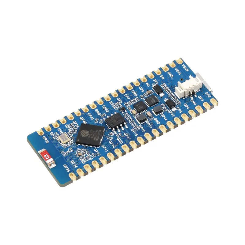 

Плата Waveshare ESP32-S2 MCU WiFi, 240 МГц, встроенный 2,4 ГГц WiFi опциональный ЖК/контактный разъем