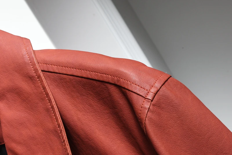 PU Leather Mens Jackets and Coats Hip Hop Streetwear High Street Fashion Casual Leather Jacket Coat Men's Autumn Top CC50JK