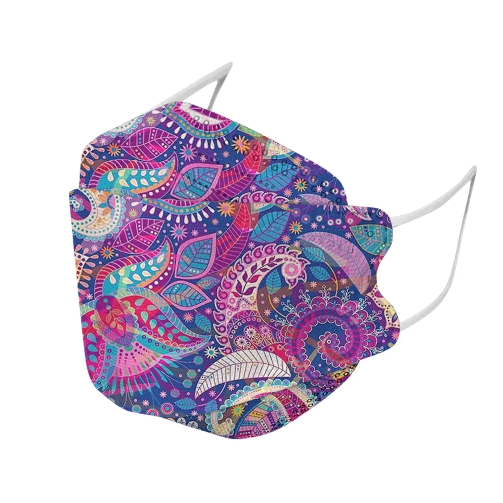 Mascarillas faciales FFP2 con estampado de anacardo para adultos, máscaras faciales KN95 transpirables, protectoras, máscara facial, fpp2, ffp2reutilizable