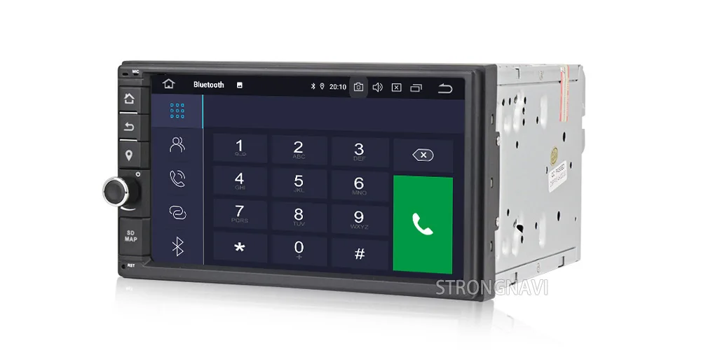 Excellent 4G RAM 64G ROM Android 9.0 Auto Radio 7Inch 2DIN Universal Car NO DVD player GPS Stereo Audio Head unit IPS DSP WIFI 32