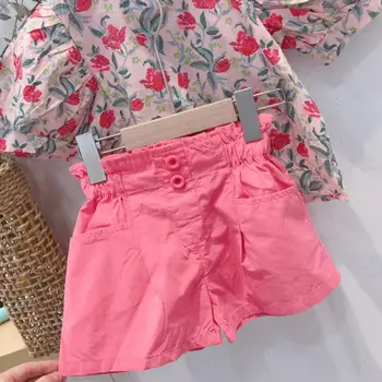

2020 New Arrival Girls Shorts Summer Cotton Girls Shorts 2-7 Years QH597