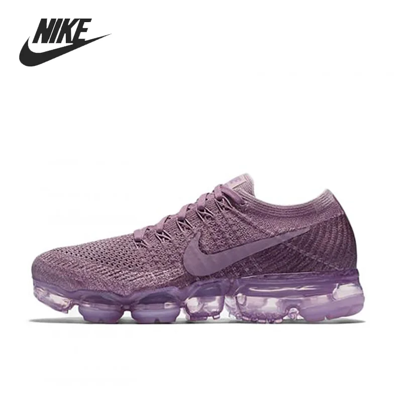 Nike Air VaporMax Flyknit Кроссовки Аутентичные для женщин Спорт на открытом воздухе кроссовки обувь 849557-500