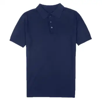 

New Men Solid Color Blouse Top Short Sleeve Turndown Collar Button Slim Fit Shirt