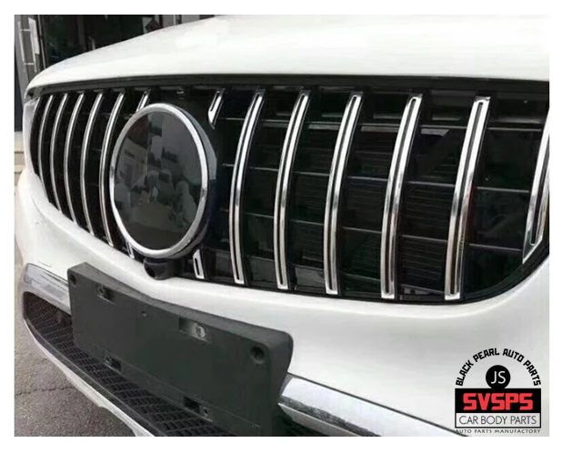 Экскюзив! Высококачественная GTR стиль ABS передняя средняя решетка с/отверстие для камеры отсутствует для Mercedes X253 Benz GLC-CLASS