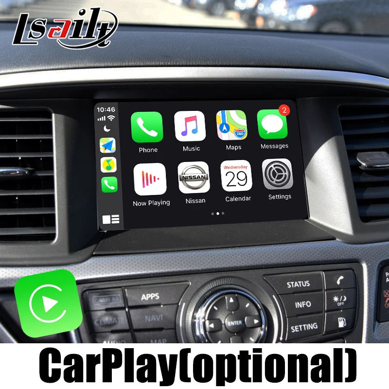 Мультимедийный видеоинтерфейс Lsailt hexa core Android 9 0 для Pathfiner R52 2018 2020 с google youtube carplay