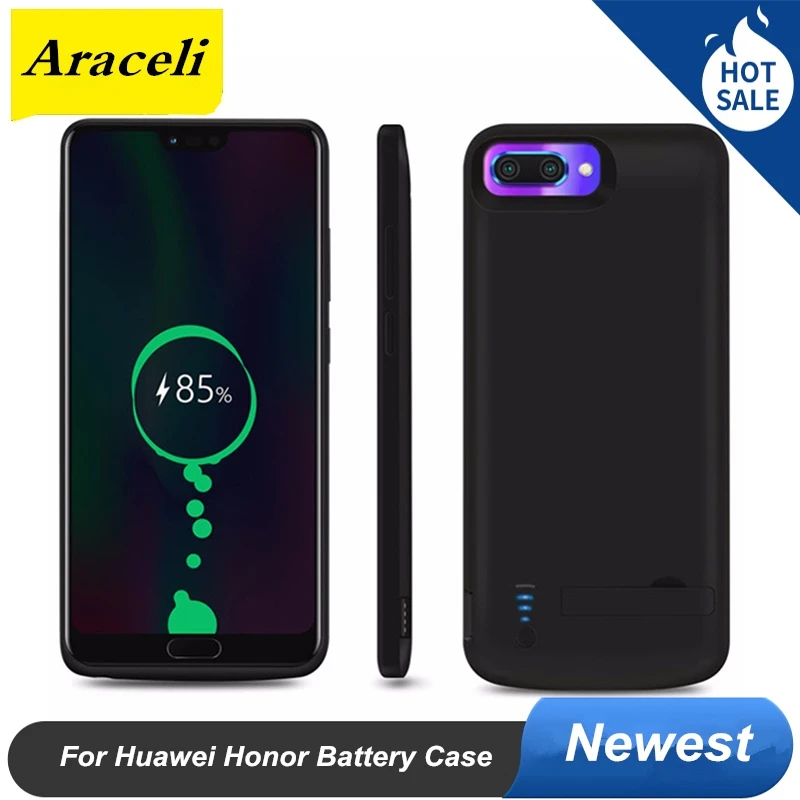 10000 мАч для Huawei Honor 9 10 20 Pro 30 8X Play V10 V20 V30 Note чехол аккумулятора зарядное устройство