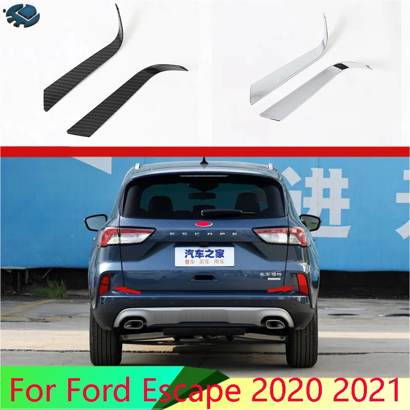 Для Ford Escape Kuga 2020 2021 автомобильные аксессуары ABS хромированный задний отражатель