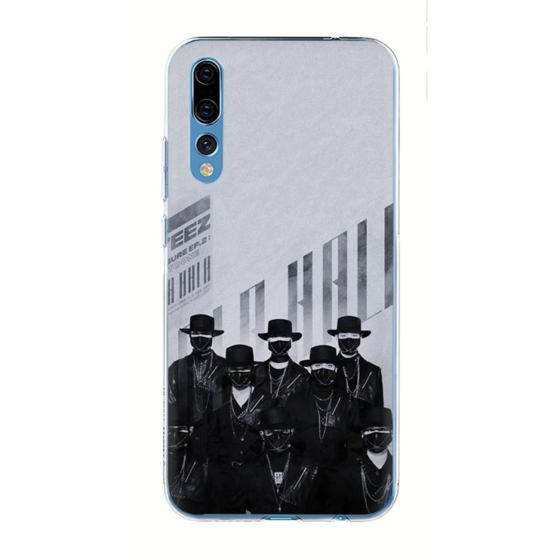 Жесткий чехол для телефона ATEEZ HongJoong SeongHWA для huawei P8 9 P10 20 Lite P30 Pro Lite Smart - Цвет: H1