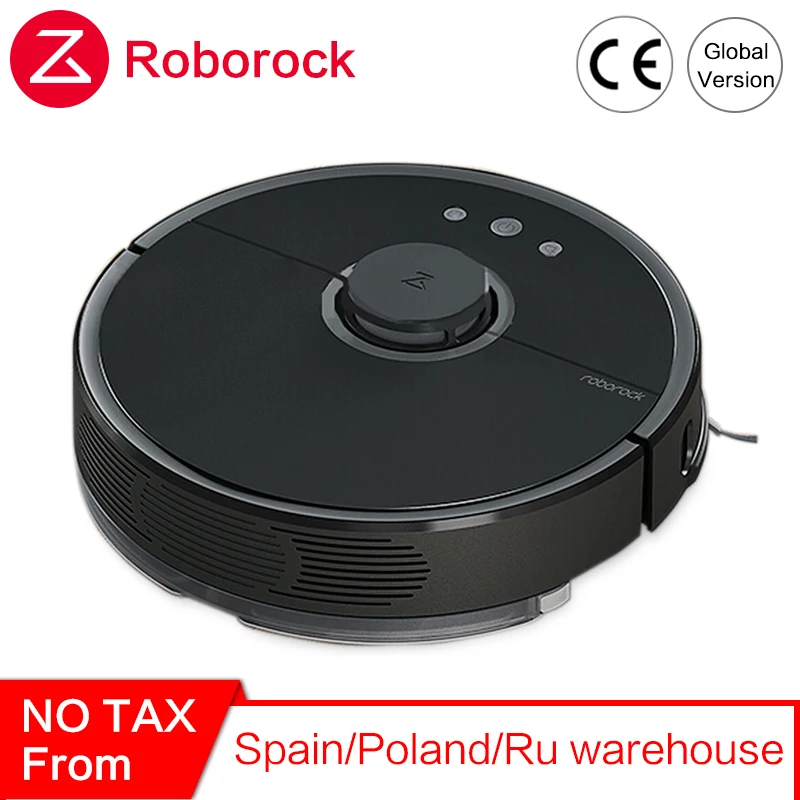 Новый пылесос Roborock S55 Xiao mi 2 для домашней уборки влажной уборки Роботизированный очиститель пыли умный робот mi Беспроводное управление приложением|Смарт-гаджеты| | АлиЭкспресс