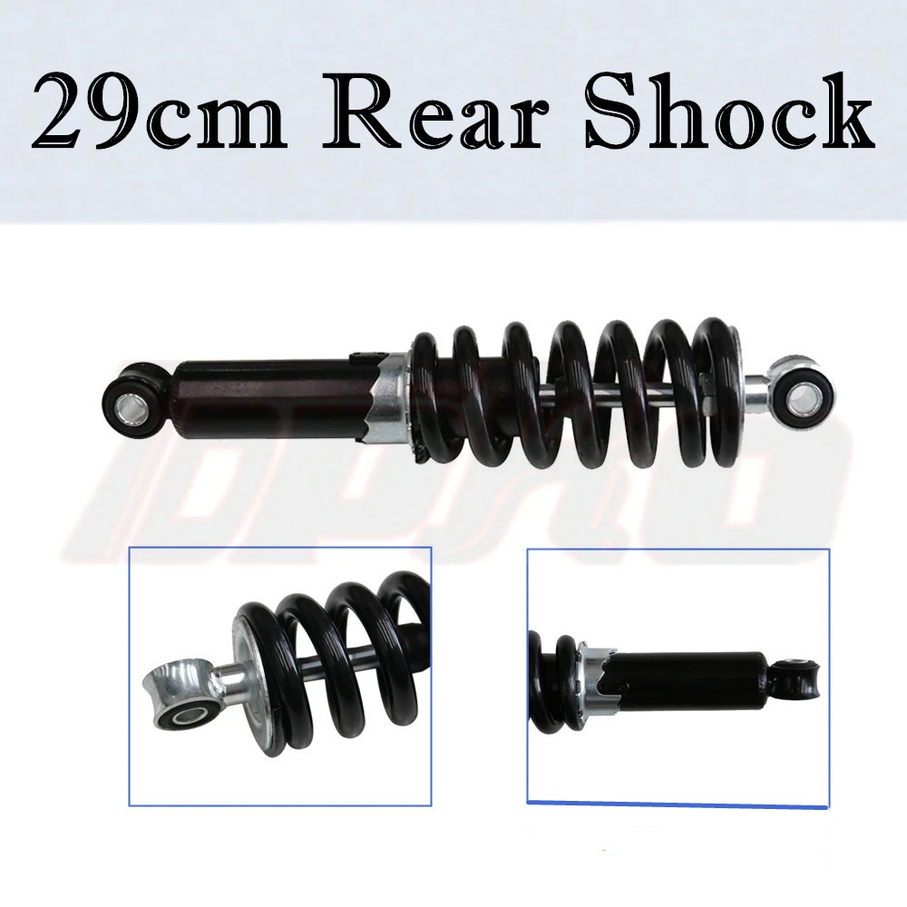 TDPRO Bicycle Motorcycle Bike Rear Shock Absorber 240/250/260/270/290mm1200LBS Motorcycle Suspension Protection Dirt Bikes