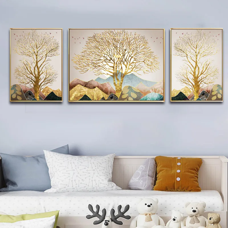 

3 шт. китайский Стиль пейзаж лошадь абстрактная картина на стену, полотно, Картины Плакаты фото принты для Гостиная Украшения дома и офиса