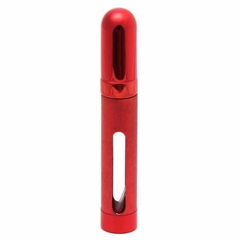 Red 12 мл портативный дорожный многоразовый распылитель для духов, бутылка с распылителем, пустые алюминиевые бутылки, аксессуары для путешествий, 1 шт - Цвет: Red
