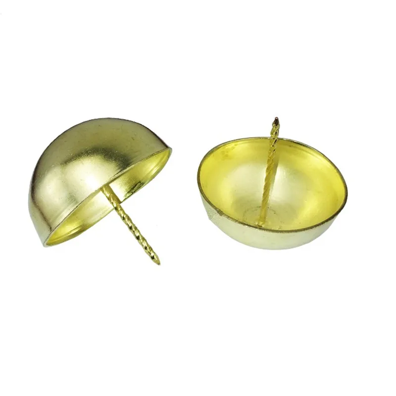 

Round Decorative Iron Nails Furniture Studs Sofa Chair Pins,Table Foot Glide Nail,Tack Nail,Antique Bronze Tone,10*9cm,1PC