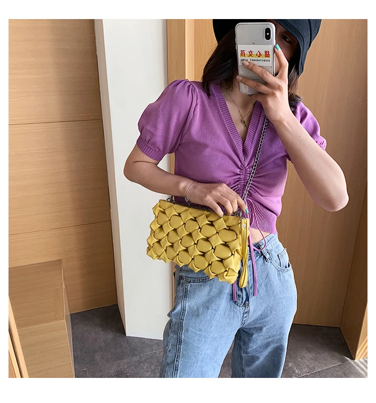 Bolsa Trançada Luxo