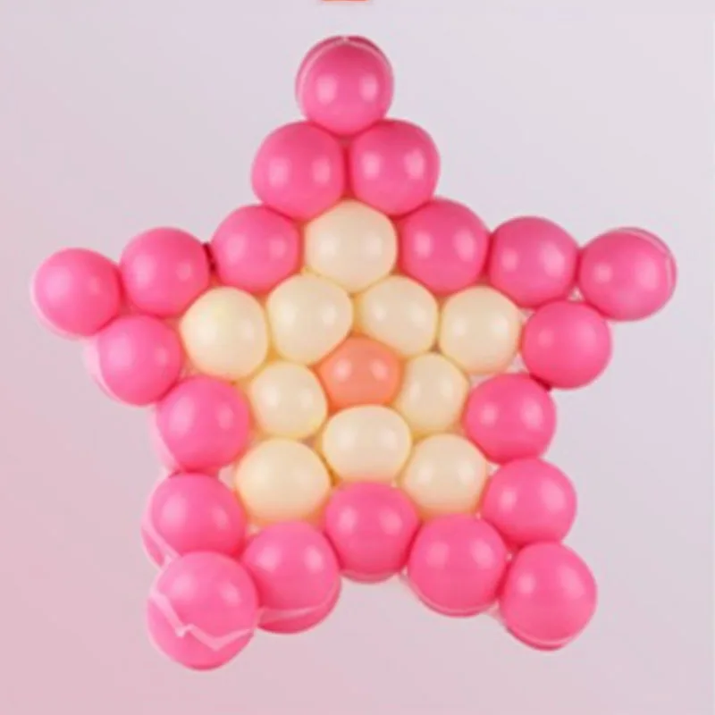 Ballon Background wall Wedding Decoration 7531cm Latex Balloons Mesh Knitted Ball Grid Festival Supplies Birthday Decoration (8)