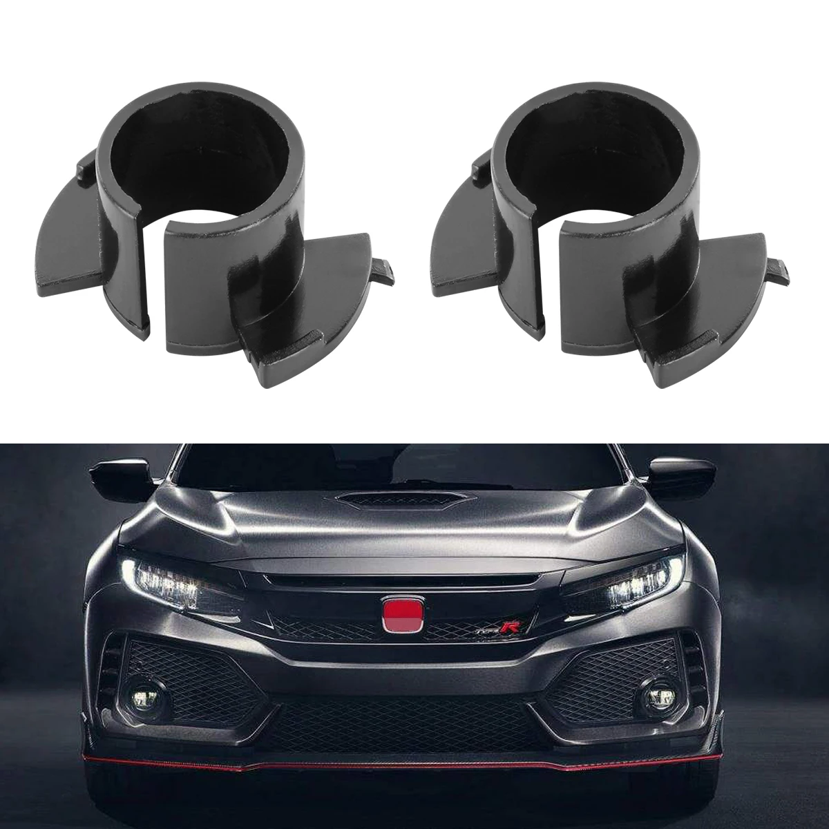 2 шт. H1 Xenon HID держатель лампы адаптер база Высокое качество ABS пластик автомобильный светильник держатель