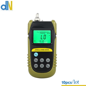 

10pcs/lot AUA 706G Optical Power Meter Tester Light Failure Loss Test Fiber Tester Send FC/SC Adapter