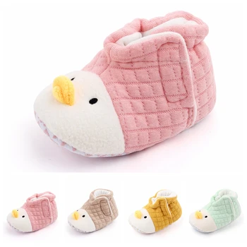 

Warm Toddler Baby Girl Boy Shoes First Walker Cartoon Newborn Baby Girls Boys Anti-Slip Sneaker Slipper Shoes Boots